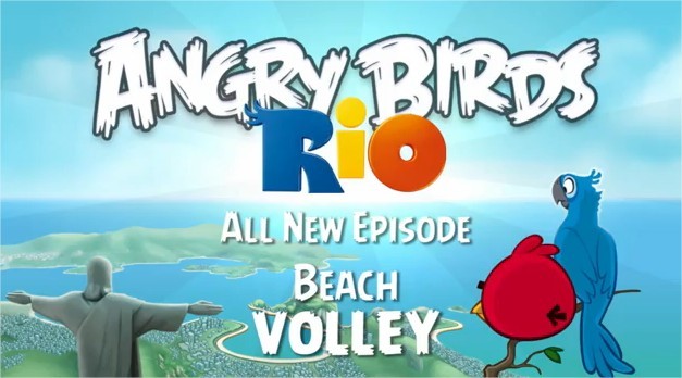 Angry Birds Rio Beach Volley pour la fin de semaine