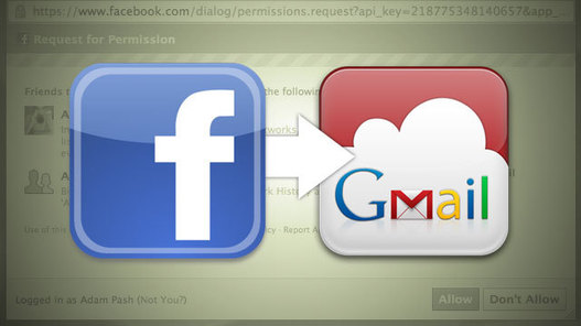 Exporter vos amis Facebook dans vos contacts Gmail