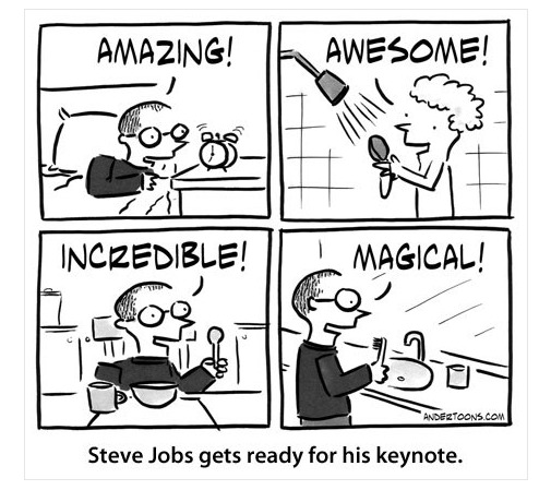Comment se prépare Steve Jobs avant une Keynote ?