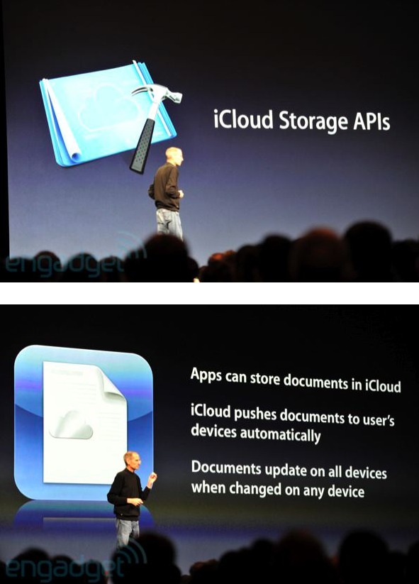 Keynote WWDC 2011 - iCloud - Suite