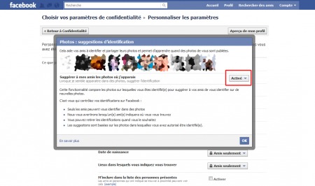 La reconnaissance faciale sur Facebook fait son arrivée en France