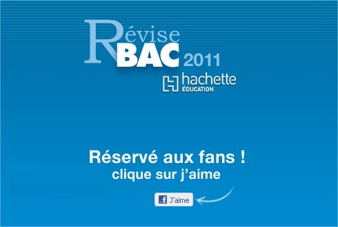 Réviser son Bac sur Facebook - La mauvaise idée d'Hachette