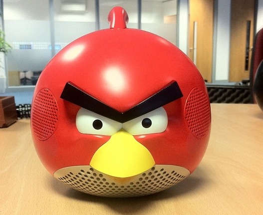 Angry Birds en hauts-parleurs pour Aout 2011