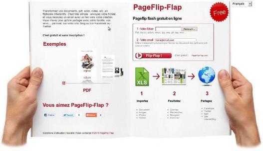 Le site de PageFlip-Flap