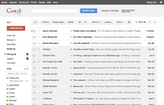 Comment peut-on avoir la nouvelle interface Gmail ?