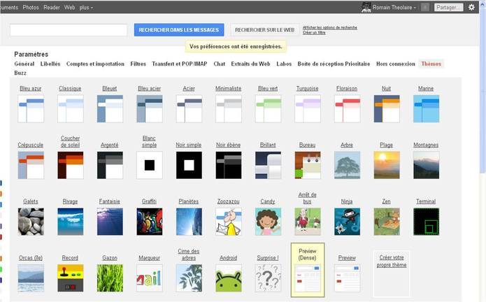 Comment peut-on avoir la nouvelle interface Gmail ?