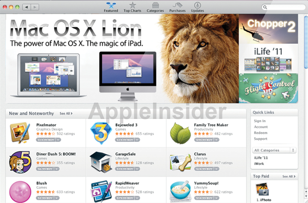 Mac OS X Lion rugira mercredi