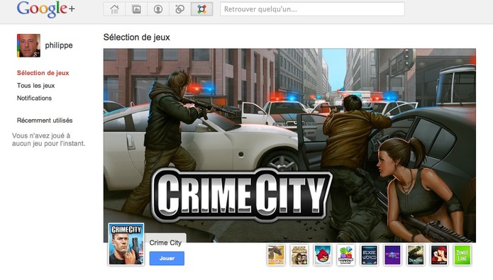 Un nouveau bouton sur Google + a fait son apparition - Les jeux