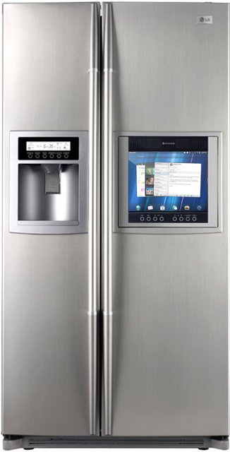 Pourquoi pas un frigo sous webOS annoncé au CES 2012?