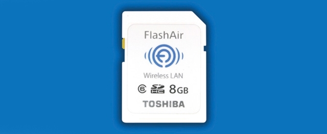 Toshiba lance la carte SD Wifi FlashAir