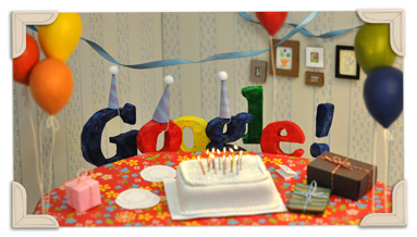 Google fête ses 13 ans