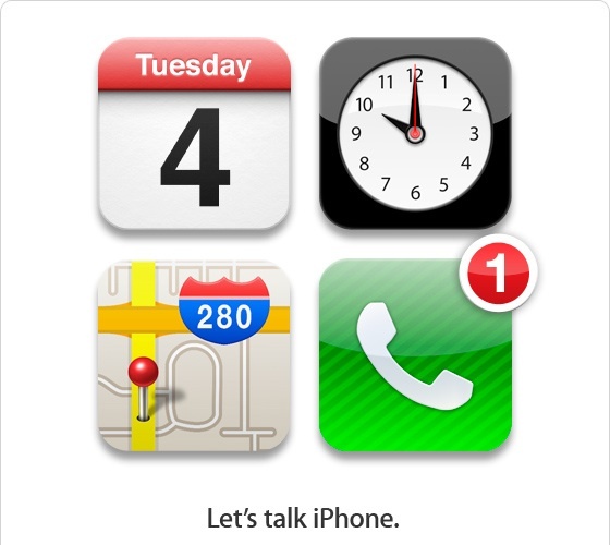 Keynote Apple le 4 Octobre : Let's Talk iPhone