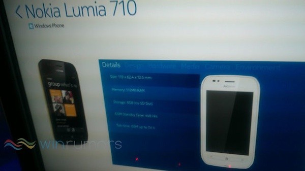 Windows Phone 7 - Nokia devrait annoncer les Lumia 710 et 800 pour la Nokia World