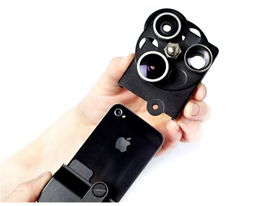 iPhone Lens Dial - 3 objectifs photo en 1 pour iPhone