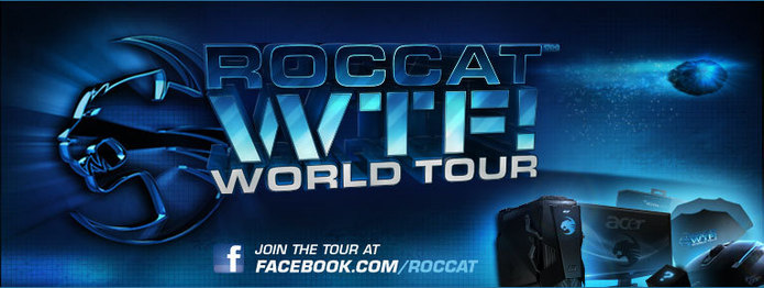 ROCCAT lance le WTF! Tour World avec de nombreux cadeaux à gagner