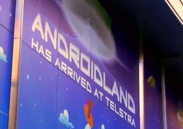 Androidland - Un Android Store éphémère en Australie