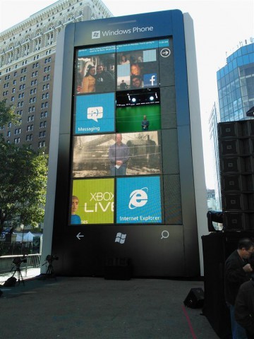 Le Windows Phone géant débarque à Paris