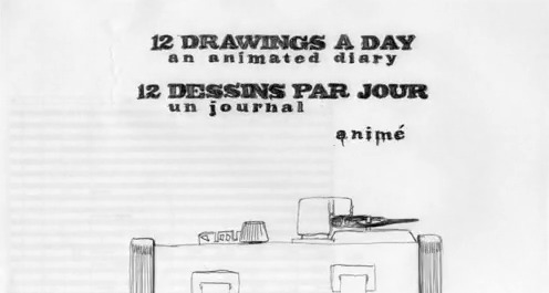 12 dessins par jour et une animation de 4 minutes