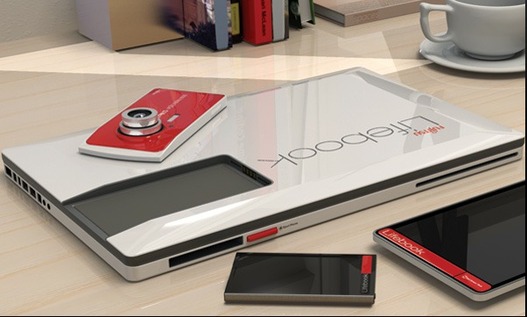 Un Laptop incluant une tablette, un mobile et une caméra, voilà un concept original