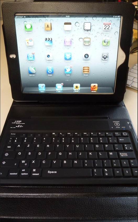 Une housse clavier pour mon iPad