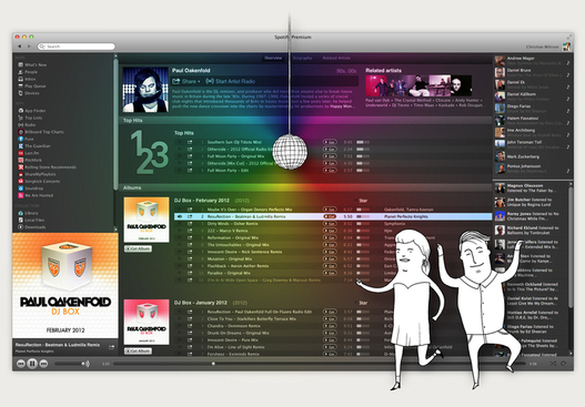 Spotify améliore son logiciel sur Mac et PC