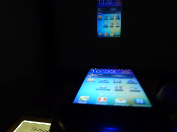 Samsung Galaxy Beam - petit test vidéo, photo et dock
