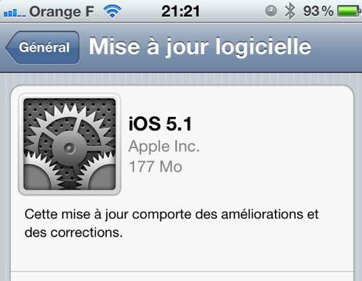 Télécharger iOS 5.1 pour iPhone et iPad