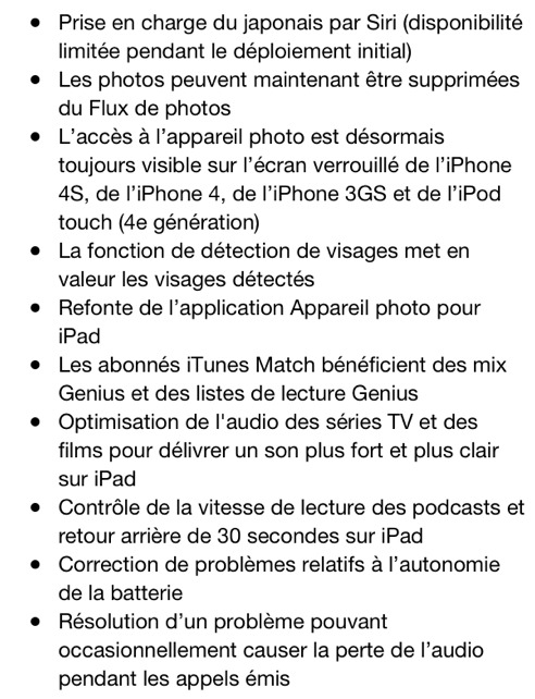 Télécharger iOS 5.1 pour iPhone et iPad