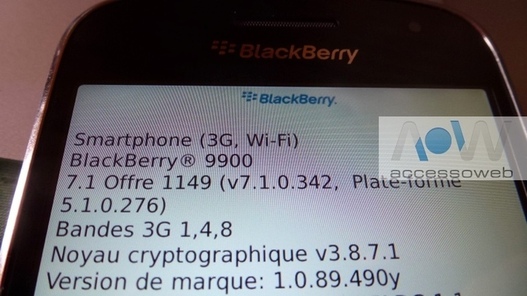 Blackberry OS 7.1 - Les nouveautés qui arrivent