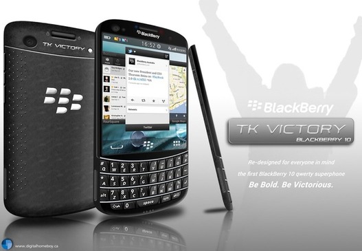 Je veux ce Blackberry Bold ... mais ce n'est qu'un concept