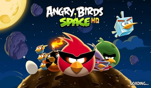 Angry Birds Space sur la Playbook de Blackberry
