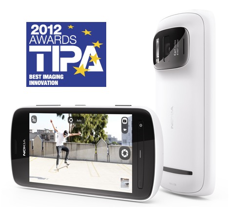 Le Nokia 808 PureView récompensé par la TIPA