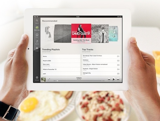 Spotify enfin disponible sur iPad