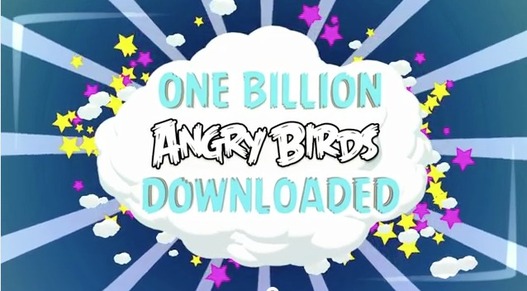 Angry Birds - 1 milliard de téléchargements