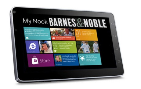 Microsoft + Barnes & Noble - Une tablette Windows 8 + Xbox Live streaming?