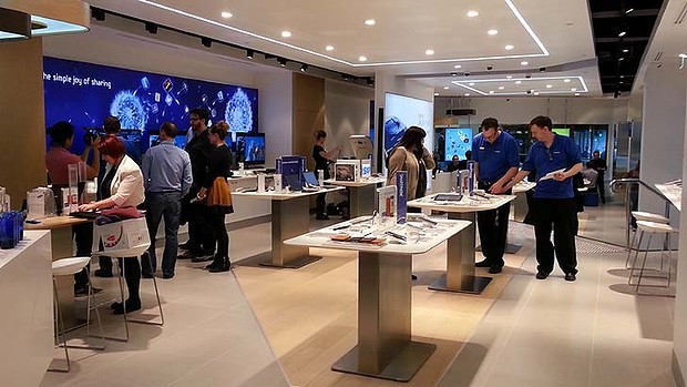 Un Samsung Store à Sydney qui devrait plaire à Apple