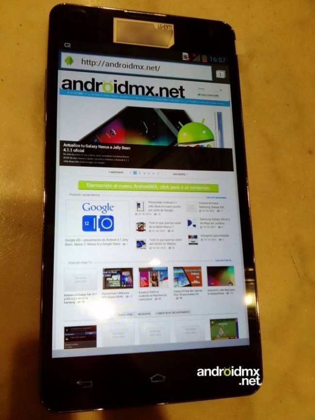 LG Optimus G (E973) - Le futur concurrent du Galaxy S3 ou de l'iPhone 5?