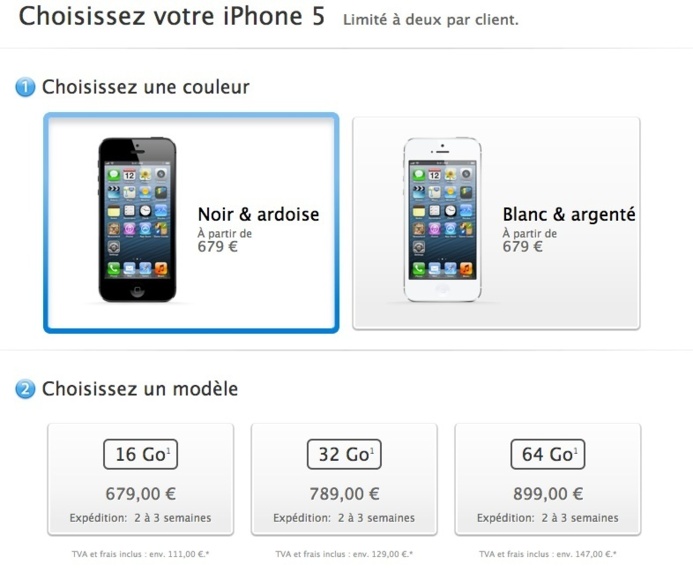 iPhone 5 - Les précommandes ont commencé !