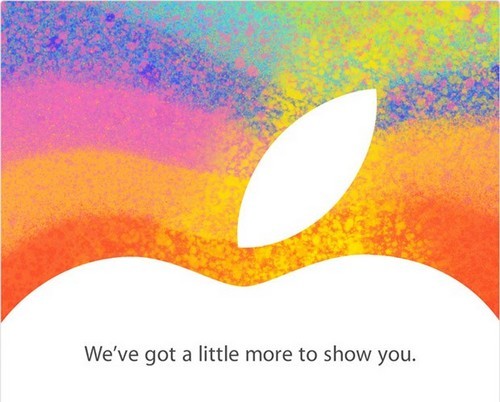 iPad Mini - Apple officialise la keynote du 23 octobre
