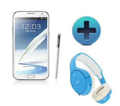 (bon plan) Un Samsung Galaxy Note 2 + 1 casque Beewi sans fil pour 488 €