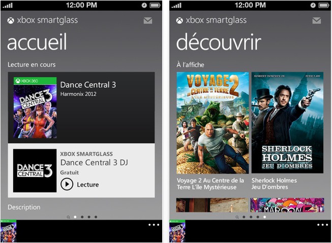 Xbox Smartglass est disponible sur iPhone et iPad