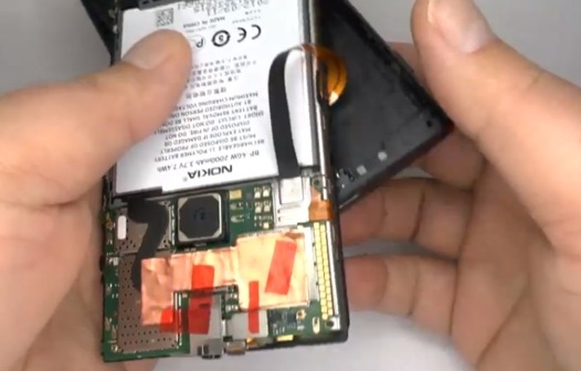 Le Lumia 920 en pièces détachées