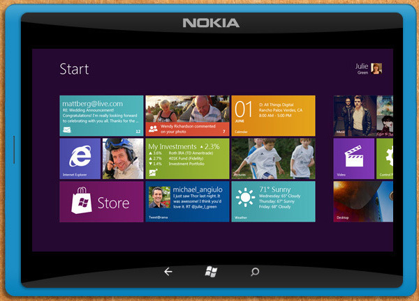 Tablette Nokia sous Windows 8 - du nouveau.