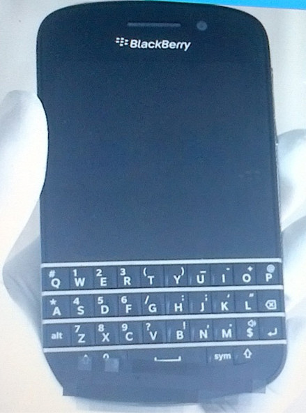 Blackberry Q10 - Premières photos