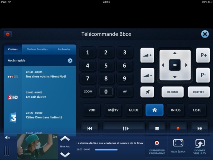 Bbox Tab - L'application géniale de Bouygues Telecom