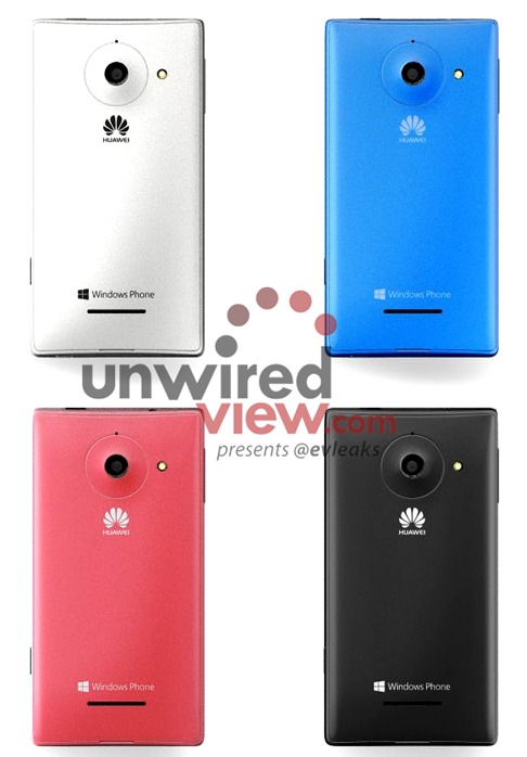 Huawei W1 sous Windows Phone 8 - les photos en 4 couleurs