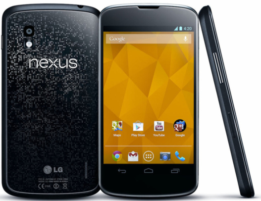 Le Nexus 4 de nouveau en vente en Février