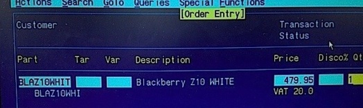 Le Blackberry Z10 coutera environ 570 € nu ?