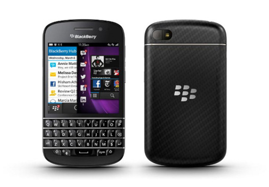 Blackberry Q10 - En France en Avril 2013