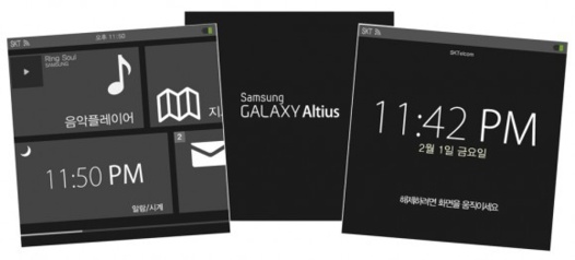 Samsung Galaxy Altius - La montre connectée de Samsung